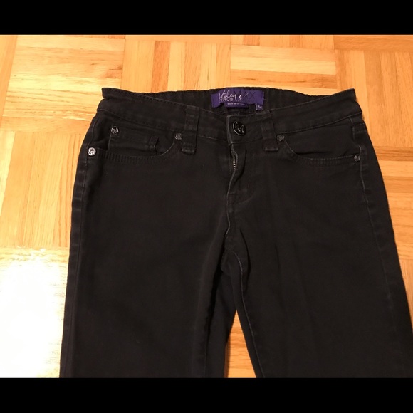Miley Cyrus x Max Azria - black jeans - size 5 - Picture 2 of 11